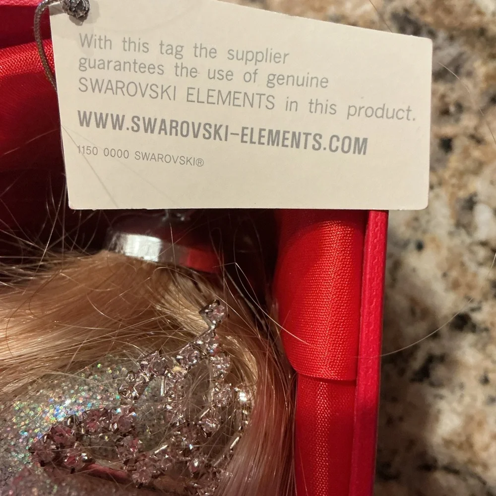 SWAROVSKI Elements Vintage Marilyn Monroe Ornament with Box Preowned with Tags